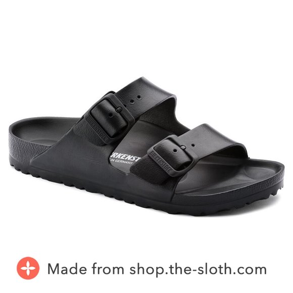 Birkenstock Arizona Eva Black EU 39/ US Women 8.5, - Picture 1 of 14